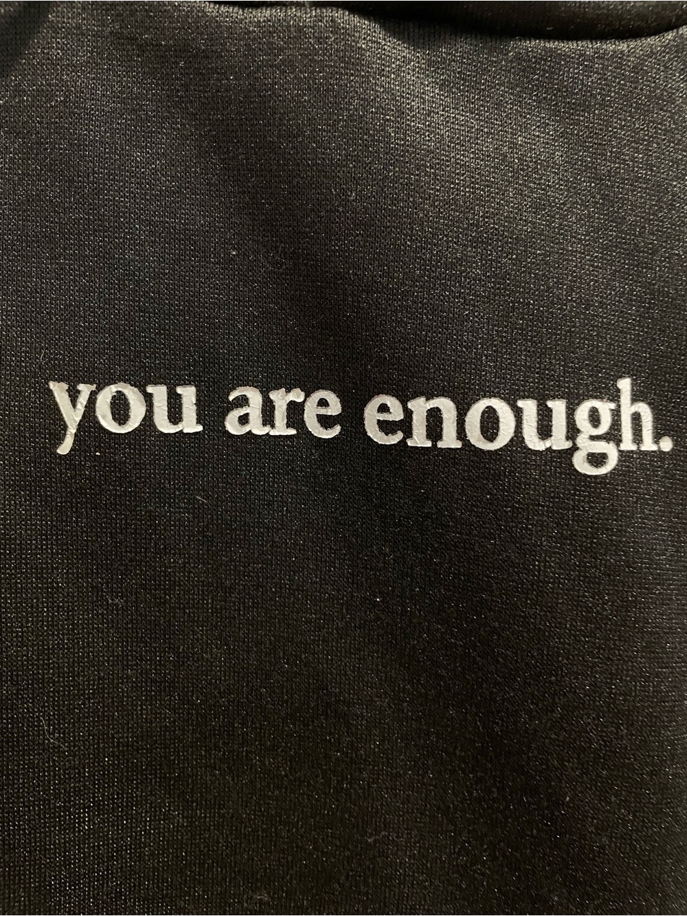 Dear Person Behind Me Black Positive Affirmation Back Graphic Hoodie 2XL - Picture 4 of 7